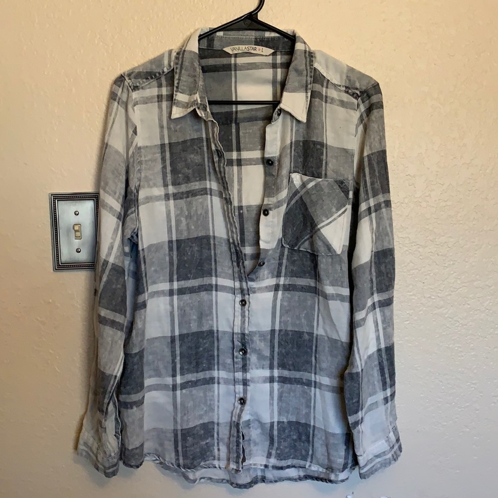 Flannel shirt - size large